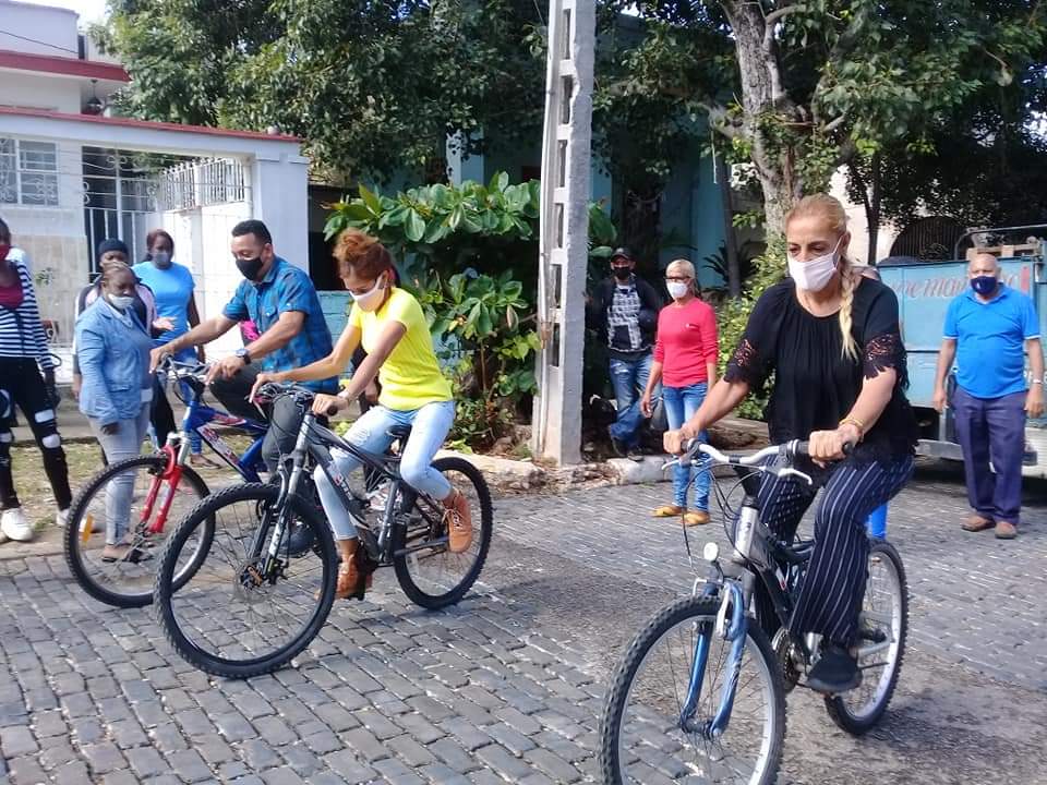 Donación de bicicletas: noticia y significación