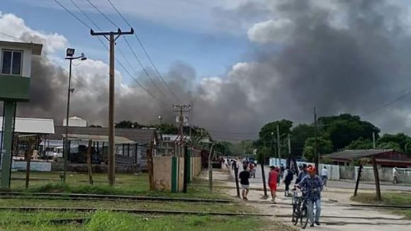Controlado incendio en áreas yermas de Ciego de Ávila