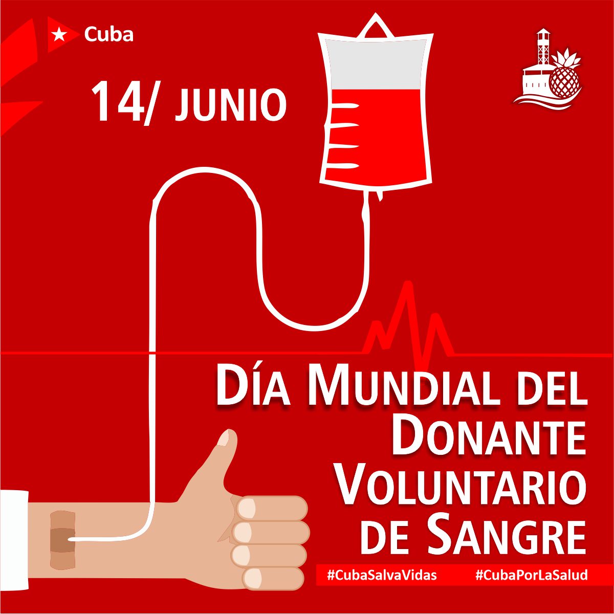 14 de junio Día Mundial del Donante de Sangre