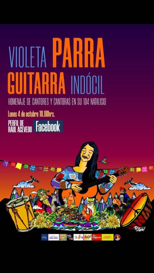 Participa Motivos Personales en homenaje a Violeta Parra 