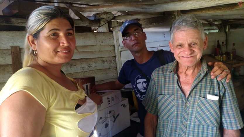 Entregan módulos de inducción a vulnerables en Majagua