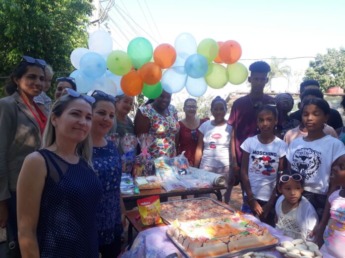 Recibe donación Hogar de menores sin amparo familiar en Ciego de Ávila