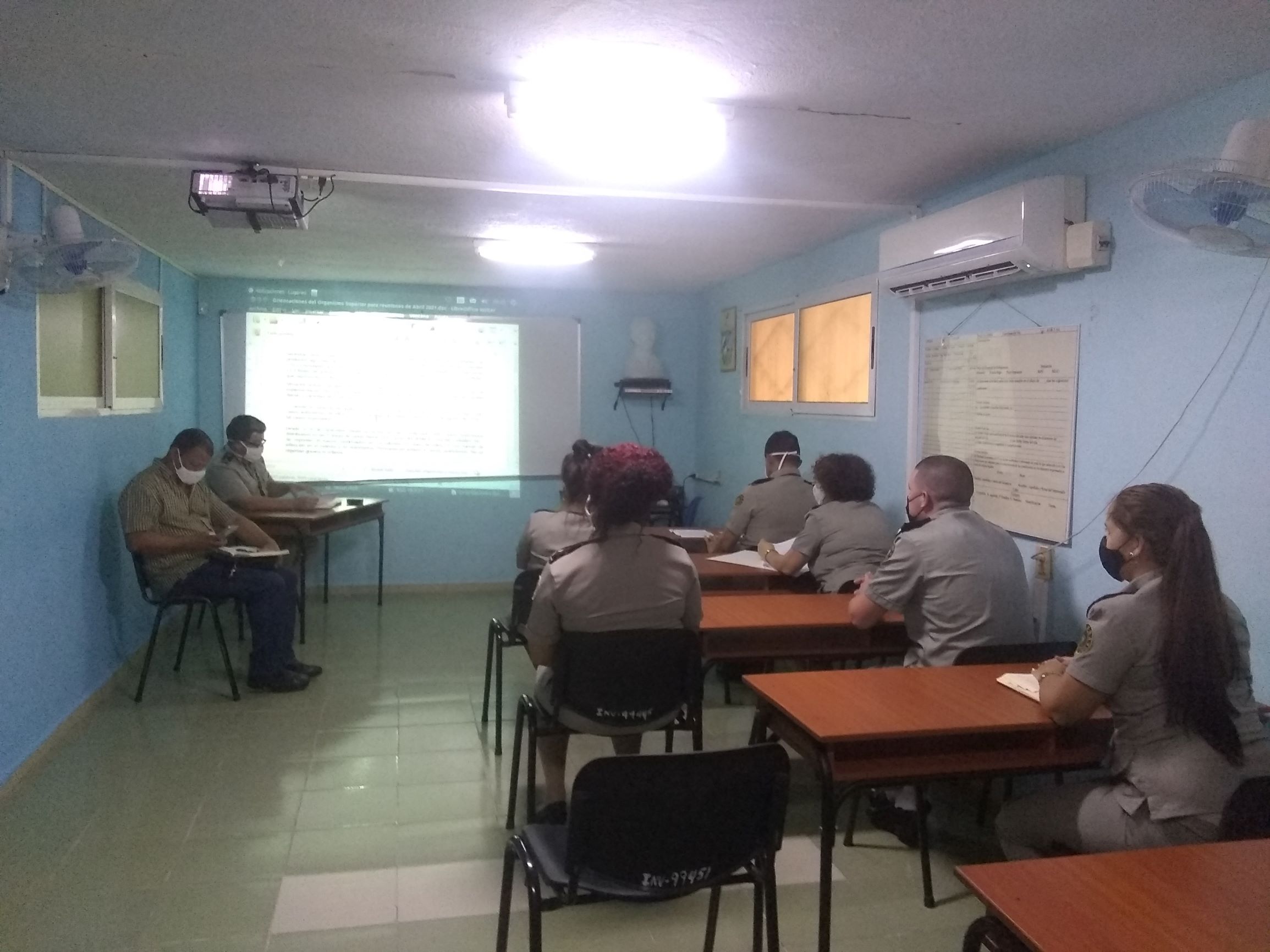 Reunión del Comité PCC en la Aduana Ciego de Ávila 