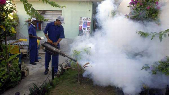 Cuba fumigación Dengue
