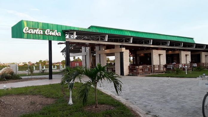 Carta Cuba el elegante restaurante del Parque de la Ciudad de Ciego de Ávila Foto tomada de Internet 696x392