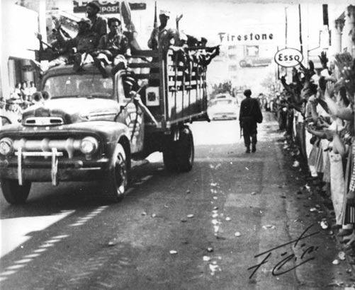 Caravana rebelde Ciego de Ávila 1959