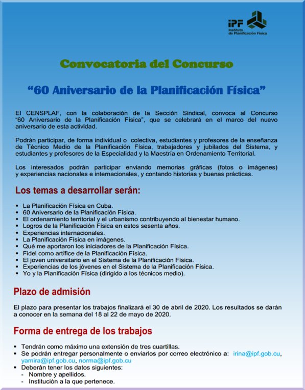 Concurso 60 aniversario