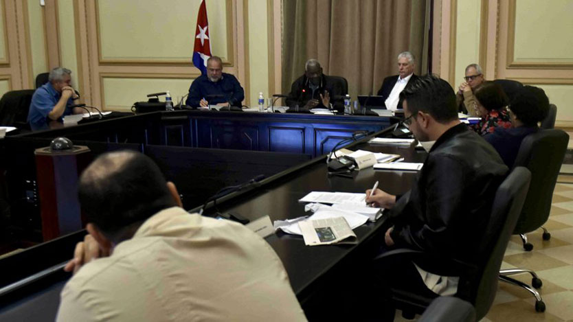 Consejo de Estado examina cumplimiento del cronograma del proceso de implementación de medidas del Gobierno 