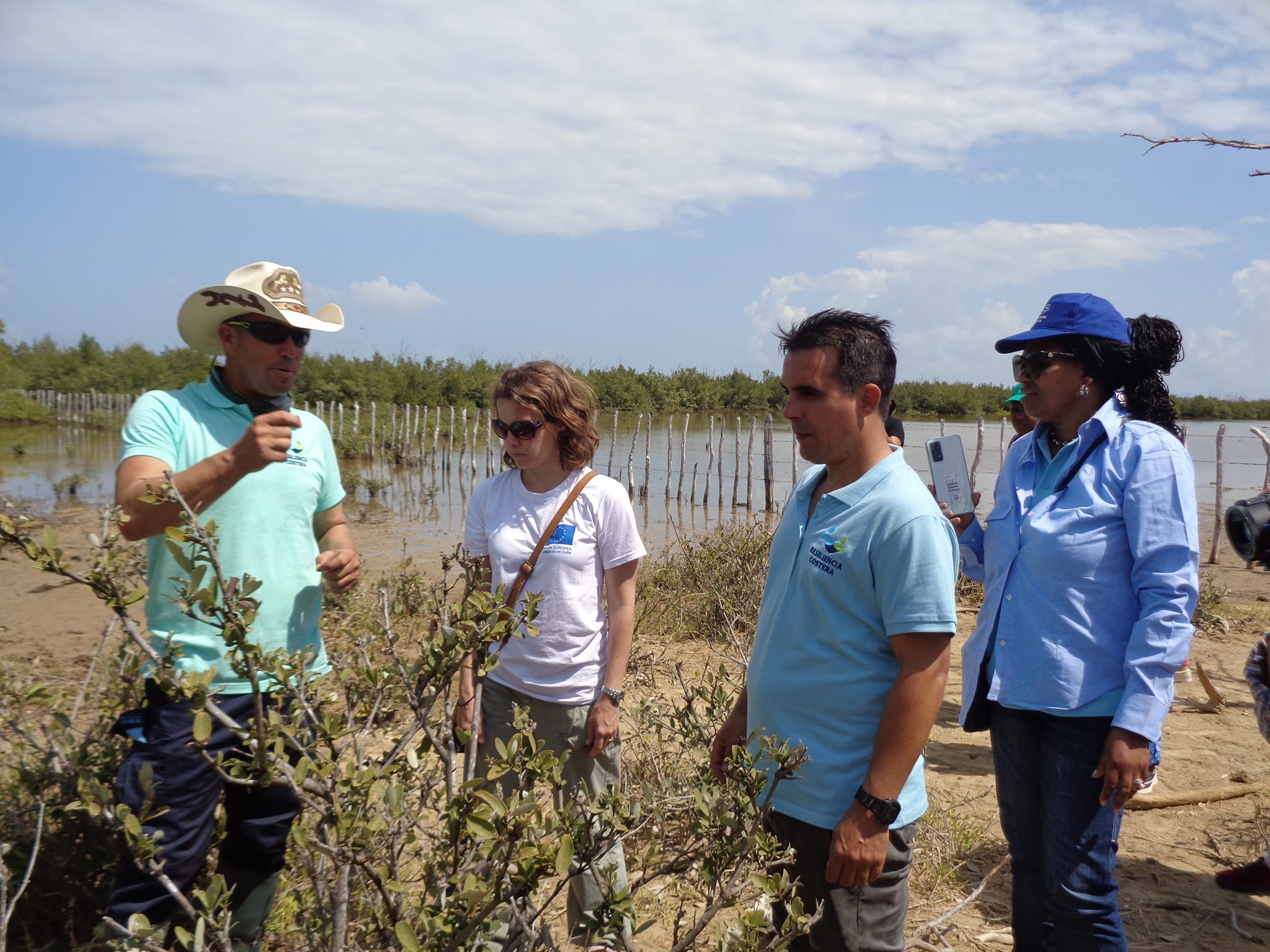 recorrido por Punta Alegre proyecto resiliencia costera pnud 11